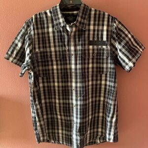 Men’s XL Harley Davidson S/S button up